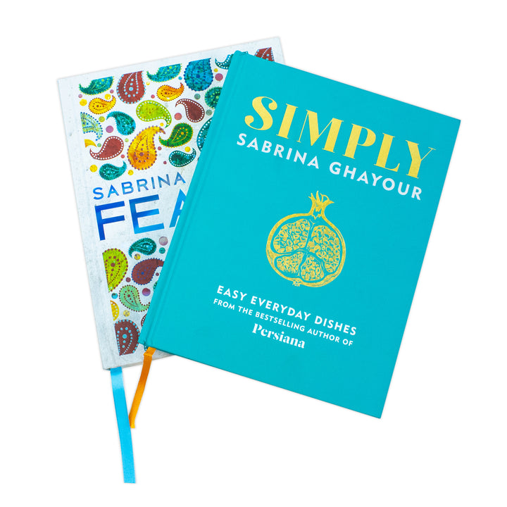 Feasts & Simply Easy everyday dishes By Sabrina Ghayour 2 Books Collection Set