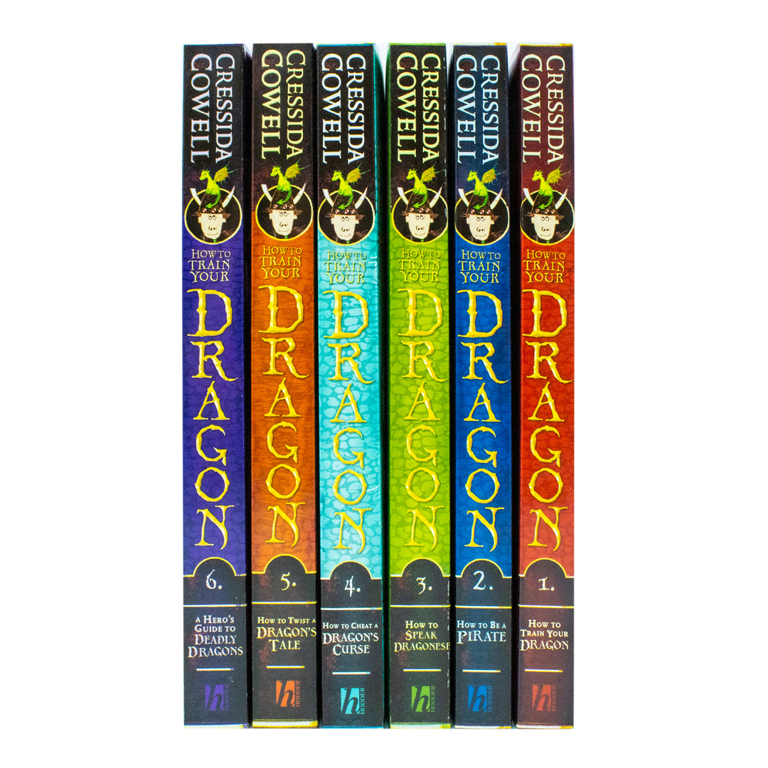 How To Train Your Dragon 6 Books Collection, 1 to 6 by ‎Cressida Cowell
