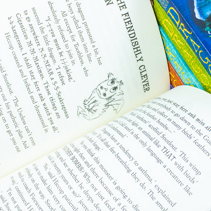 How To Train Your Dragon 6 Books Collection, 1 to 6 by ‎Cressida Cowell