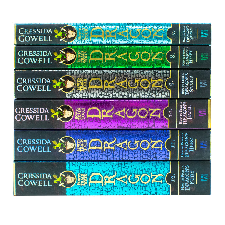 How to Train Your Dragon Books 7–12 by Cressida Cowell | Children's Fantasy Adventure Series with Dragons, Humor & Illustrated Stories for Ages 9–14
