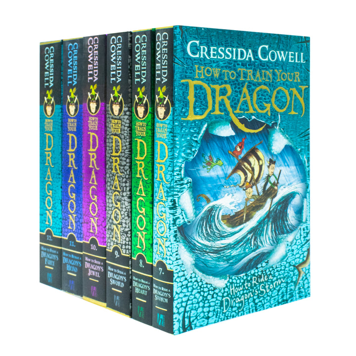 How to Train Your Dragon Books 7–12 by Cressida Cowell | Children's Fantasy Adventure Series with Dragons, Humor & Illustrated Stories for Ages 9–14