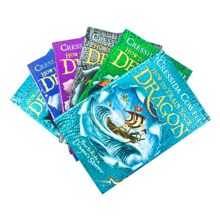How to Train Your Dragon Books 7–12 by Cressida Cowell | Children's Fantasy Adventure Series with Dragons, Humor & Illustrated Stories for Ages 9–14