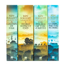 The Kingsbridge Novels 4-Book Collection Set by Ken Follett | Epic Historical Fiction, Bestselling Series, Literary Tales, Must-Read Paperbacks