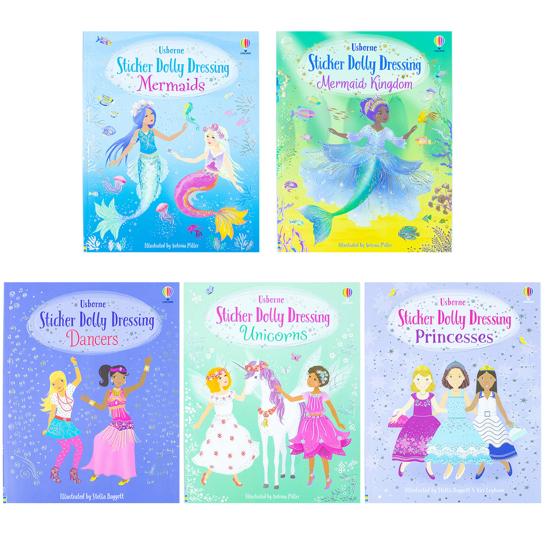 Usborne Sticker Dolly Dressing: 5 Engaging Books for Early Readers Lowplex Books Usborne Sticker Dolly Dressing: 5 Engaging Books for Early Readers Lowplex Books