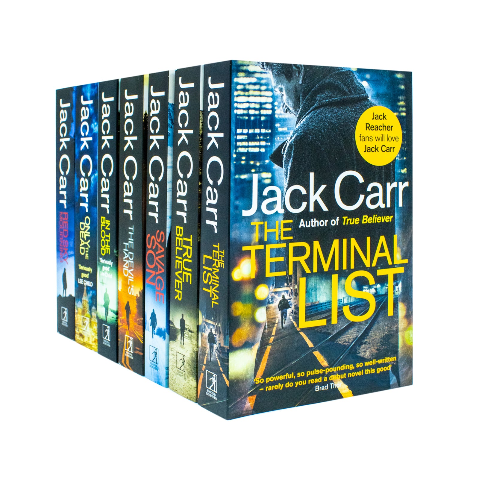 James Reece Series 7 Books Collection Set By Jack Carr (The Terminal L ...