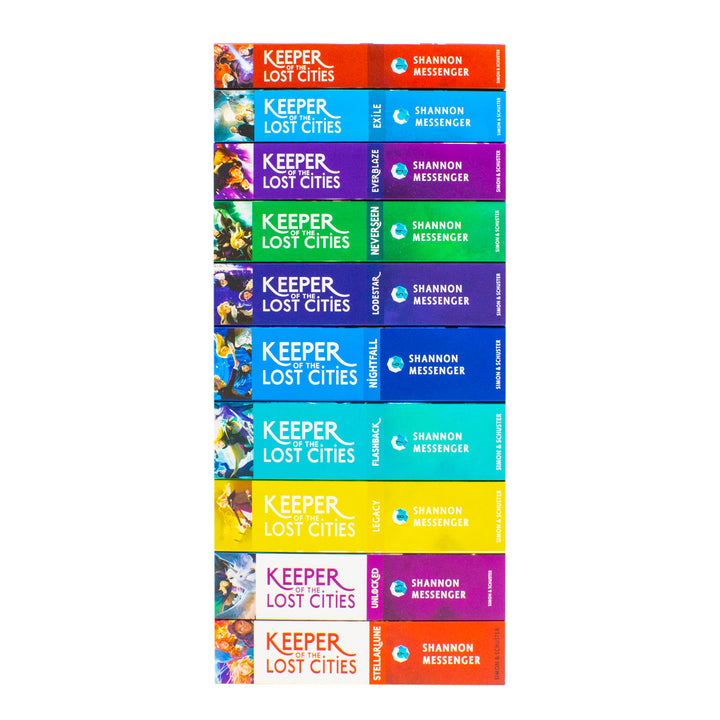 Keeper of the Lost Cities Collection 10 Book Set By Shannon Messenger