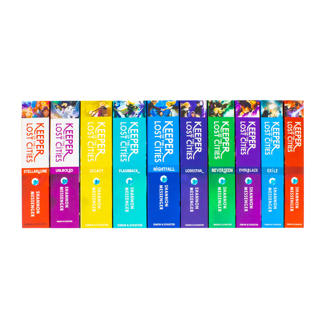 Keeper of the Lost Cities Collection 10 Book Set By Shannon Messenger