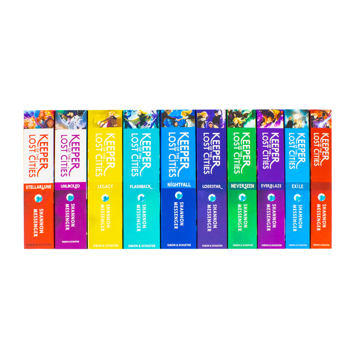 Keeper of the Lost Cities Collection 10 Book Set By Shannon Messenger