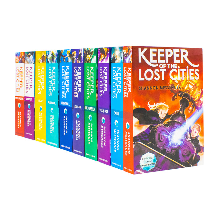 Keeper of the Lost Cities Collection 10 Book Set By Shannon Messenger