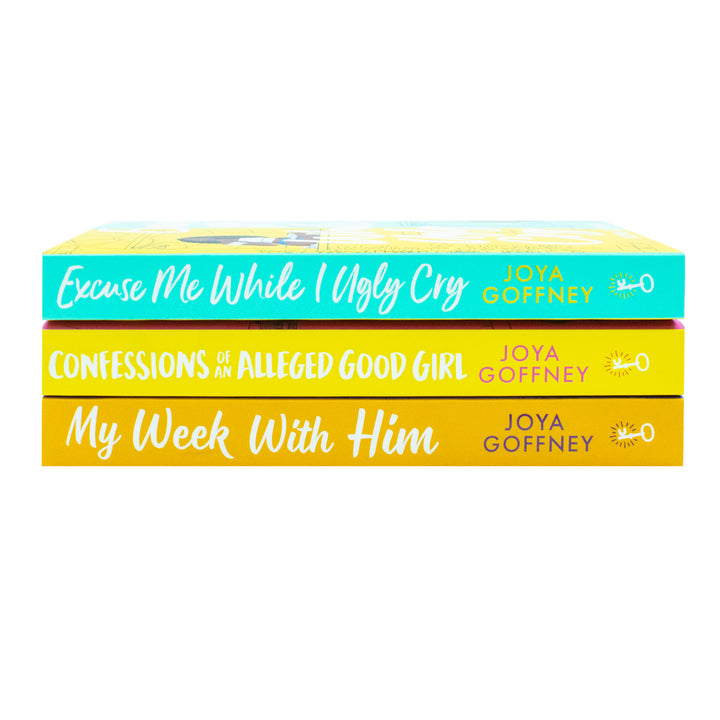 Joya Goffney 3 Books Collection Set (My Week With Him, Confessions of an Alleged Good Girl, Excuse Me While I Ugly Cry) Paperback