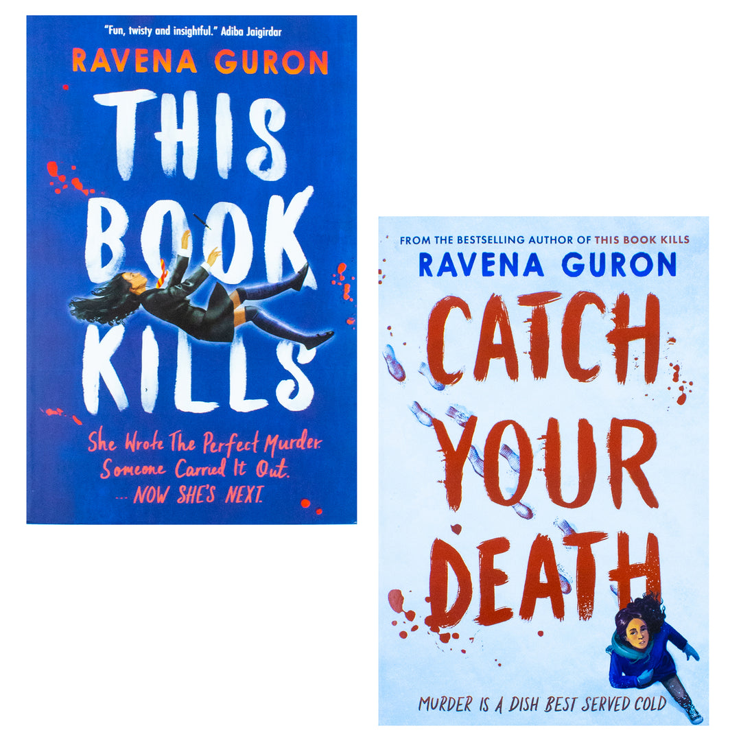 Ravena Guron 2 Books Collection Set (This Book Kills and Catch Your Death)
