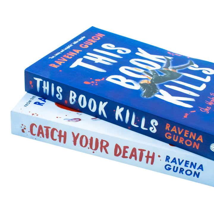 Ravena Guron 2 Books Collection Set (This Book Kills and Catch Your Death)