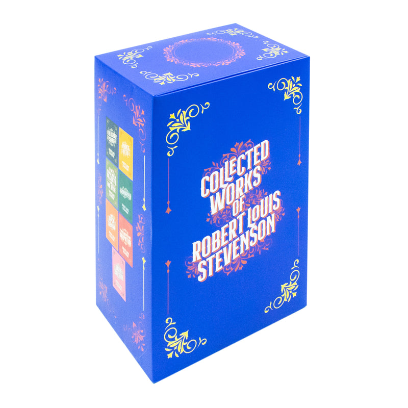 Collected Works of Robert Louis Stevenson – 7 Book Boxed Set | Classic Literature, Adventure, Fiction, Historical Novels, Paperback Collection