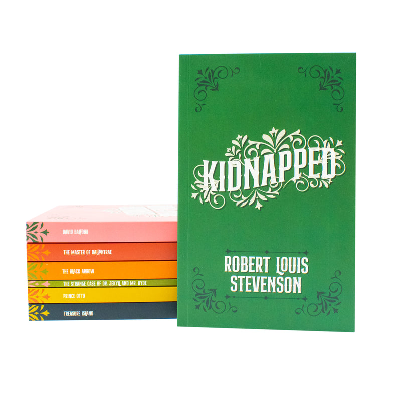 Collected Works of Robert Louis Stevenson – 7 Book Boxed Set | Classic Literature, Adventure, Fiction, Historical Novels, Paperback Collection
