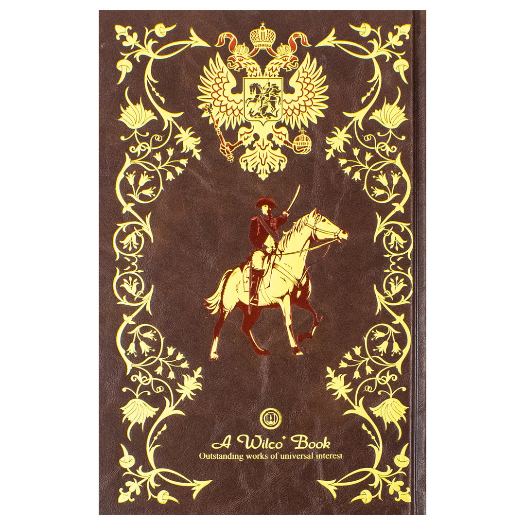 War and Peace by Leo Tolstoy - A classic leather bound edition of the monumental novel exploring war, love, and society’s impact in 19th century Russia