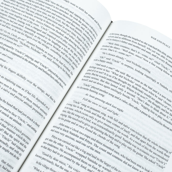 War and Peace by Leo Tolstoy - A classic leather bound edition of the monumental novel exploring war, love, and society’s impact in 19th century Russia