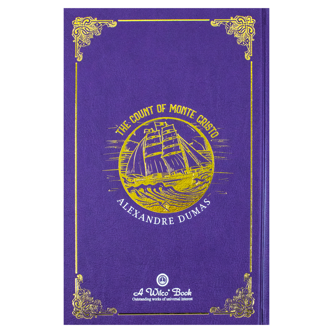 The Count of Monte Cristo by Alexandre Dumas - Leather Bound Edition for Ages 12+ - A Classic Must-Read Adventure