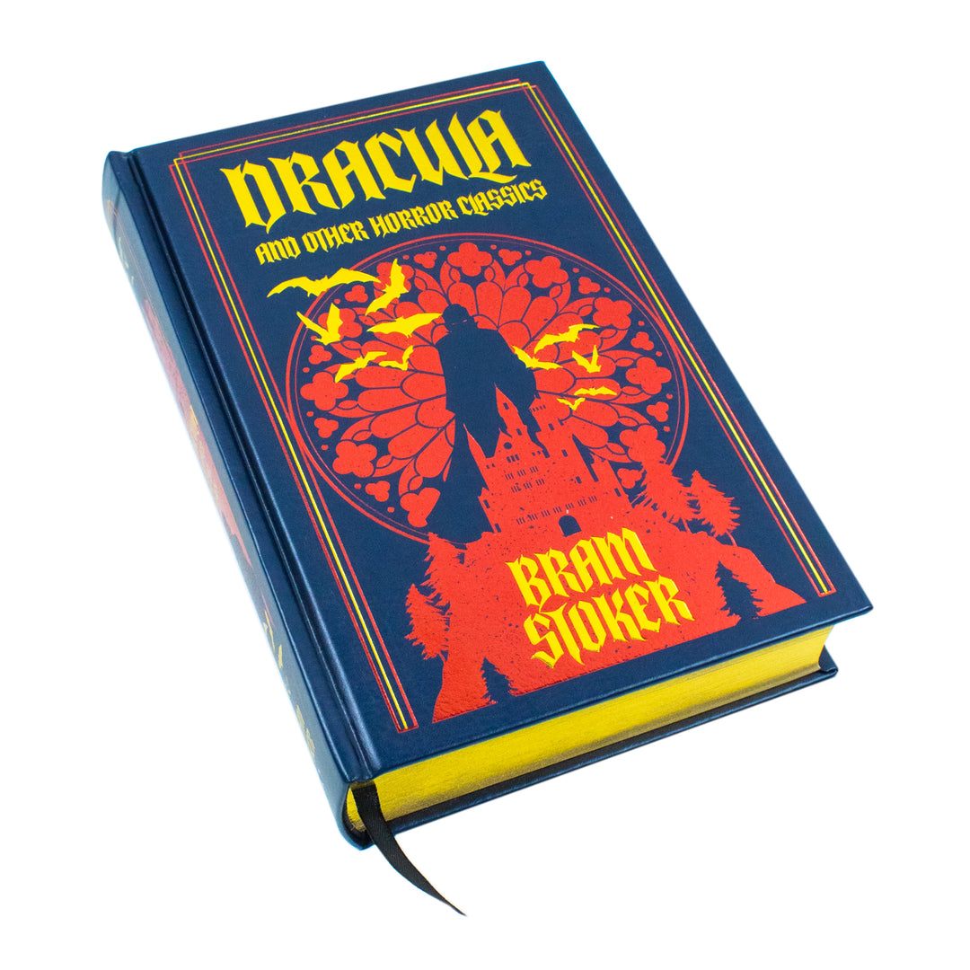 Bram Stoker’s Dracula & Other Horror Classics Book | Timeless Gothic Fiction, Supernatural Tales & Vampire Stories in a Leatherbound Edition