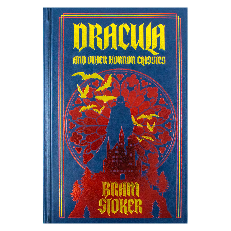 Bram Stoker’s Dracula & Other Horror Classics Book | Timeless Gothic Fiction, Supernatural Tales & Vampire Stories in a Leatherbound Edition