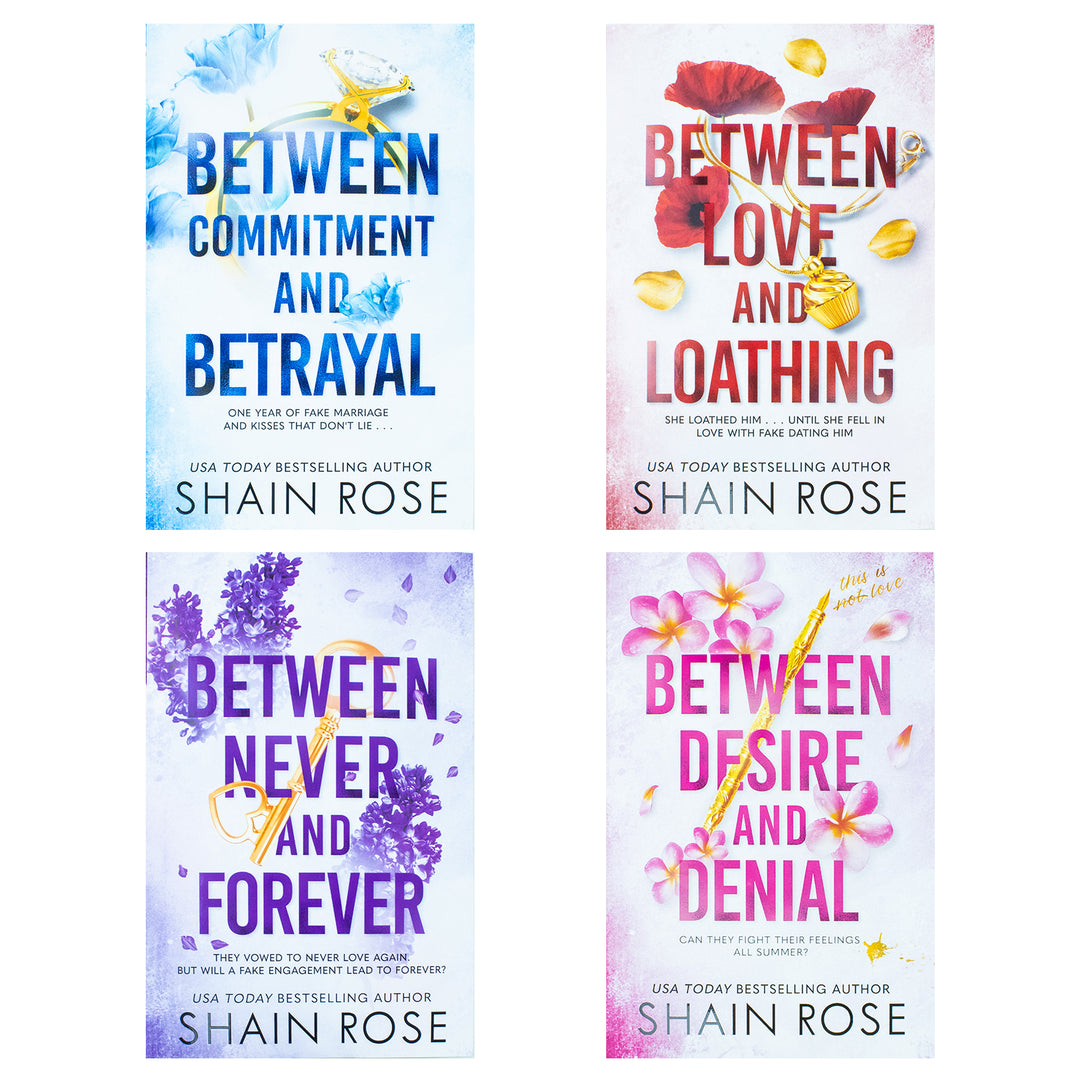 Hardy Billionaires Series 4 Books Collection Set (Between Commitment And Betrayal, Between Love And Loathing, Between Never And Forever & Between Desire And Denial)