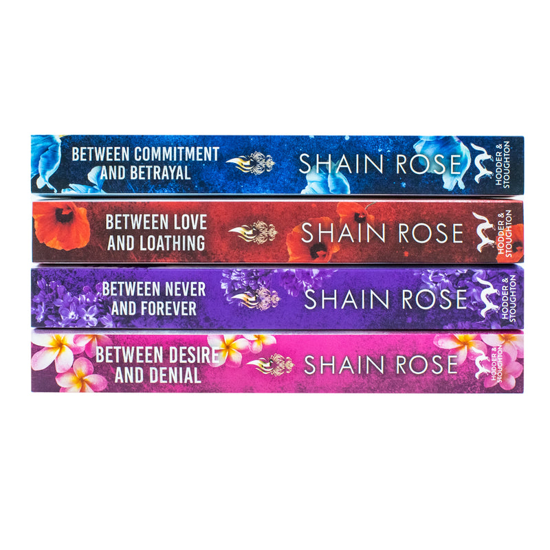 Hardy Billionaires Series 4 Books Collection Set (Between Commitment And Betrayal, Between Love And Loathing, Between Never And Forever & Between Desire And Denial)