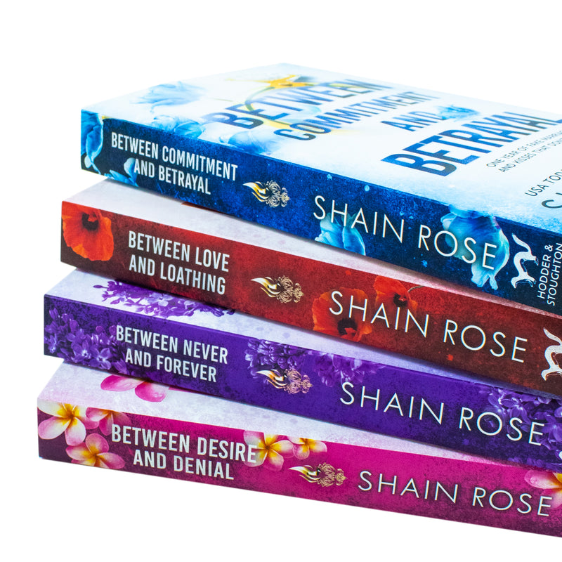 Hardy Billionaires Series 4 Books Collection Set (Between Commitment And Betrayal, Between Love And Loathing, Between Never And Forever & Between Desire And Denial)