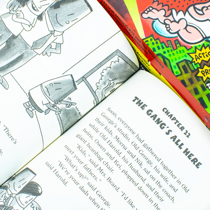 Captain Underpant 4 Book Set ( 9-12 )