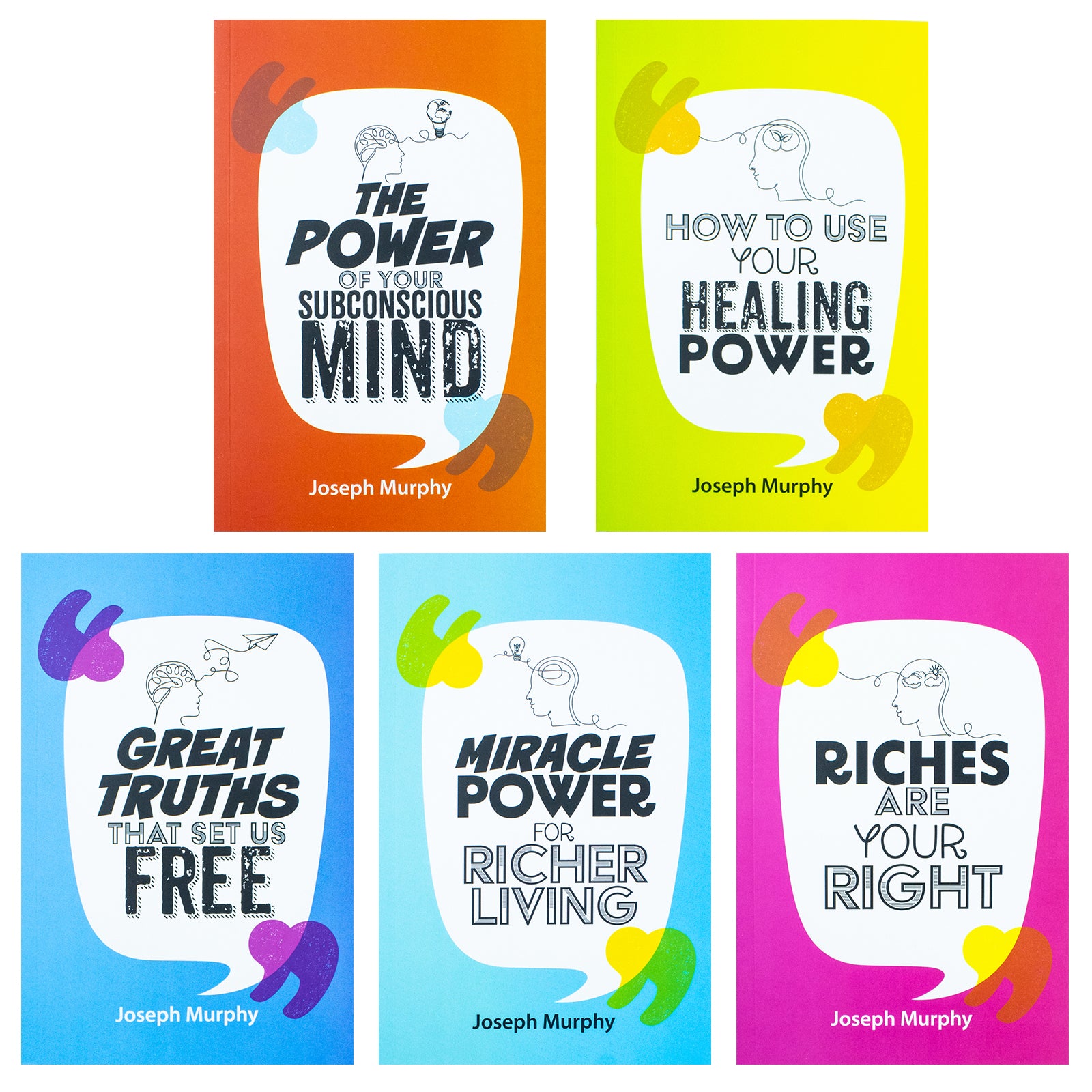 Transform Your Life with Joseph Murphy's 5 Self-Help Books for 12+