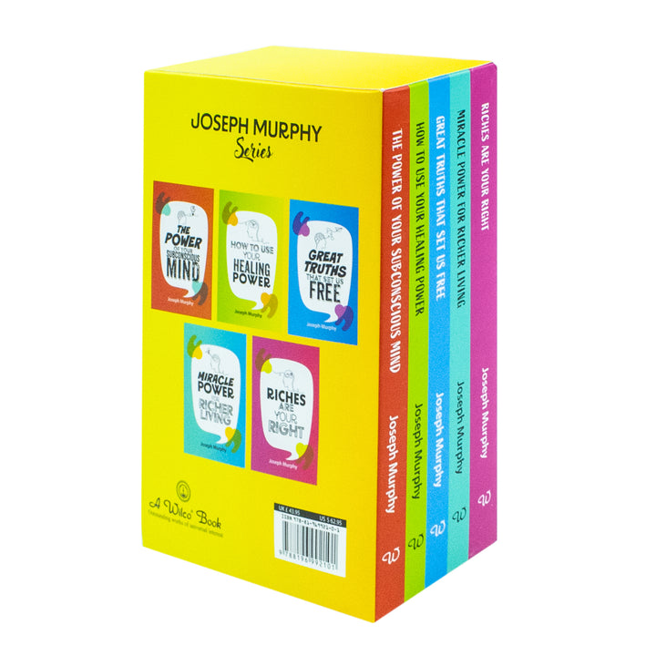 Joseph Murphy 5 Book Set | Self-Help Collection for Ages 12+ on Personal Development, Positive Thinking,Success,Mindfulness & Transformation
