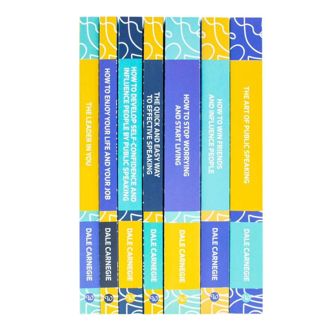 Dale Carnegie 7 Books Set in Paperback for Personal Development - Transform Your Life with Proven Self-Help Classics Today