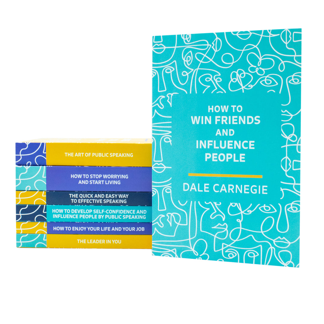 Dale Carnegie 7 Books Set in Paperback for Personal Development - Transform Your Life with Proven Self-Help Classics Today