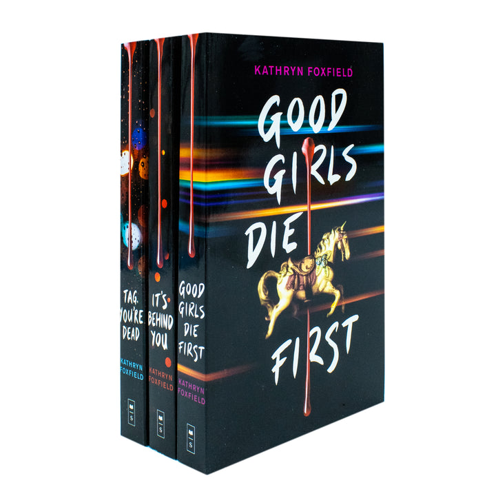 Kathryn Foxfield Collection 3 Books Box Set (It's Behind You, Good Girls Die First & Tag, You're Dead)