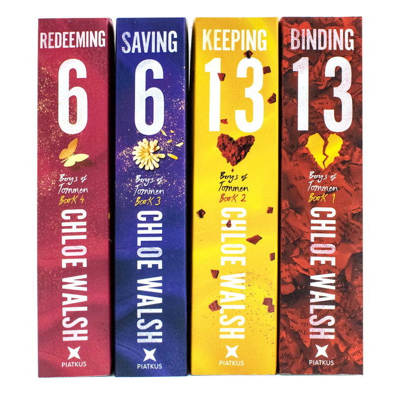 Boys of Tommen Series By Chloe Walsh 4 Books Collection Set