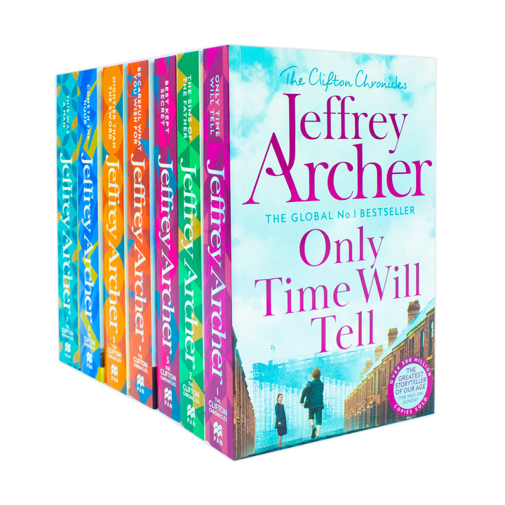 Jeffrey Archer Clifton Chronicles Series 7 Books Collection Set Cometh the Hour