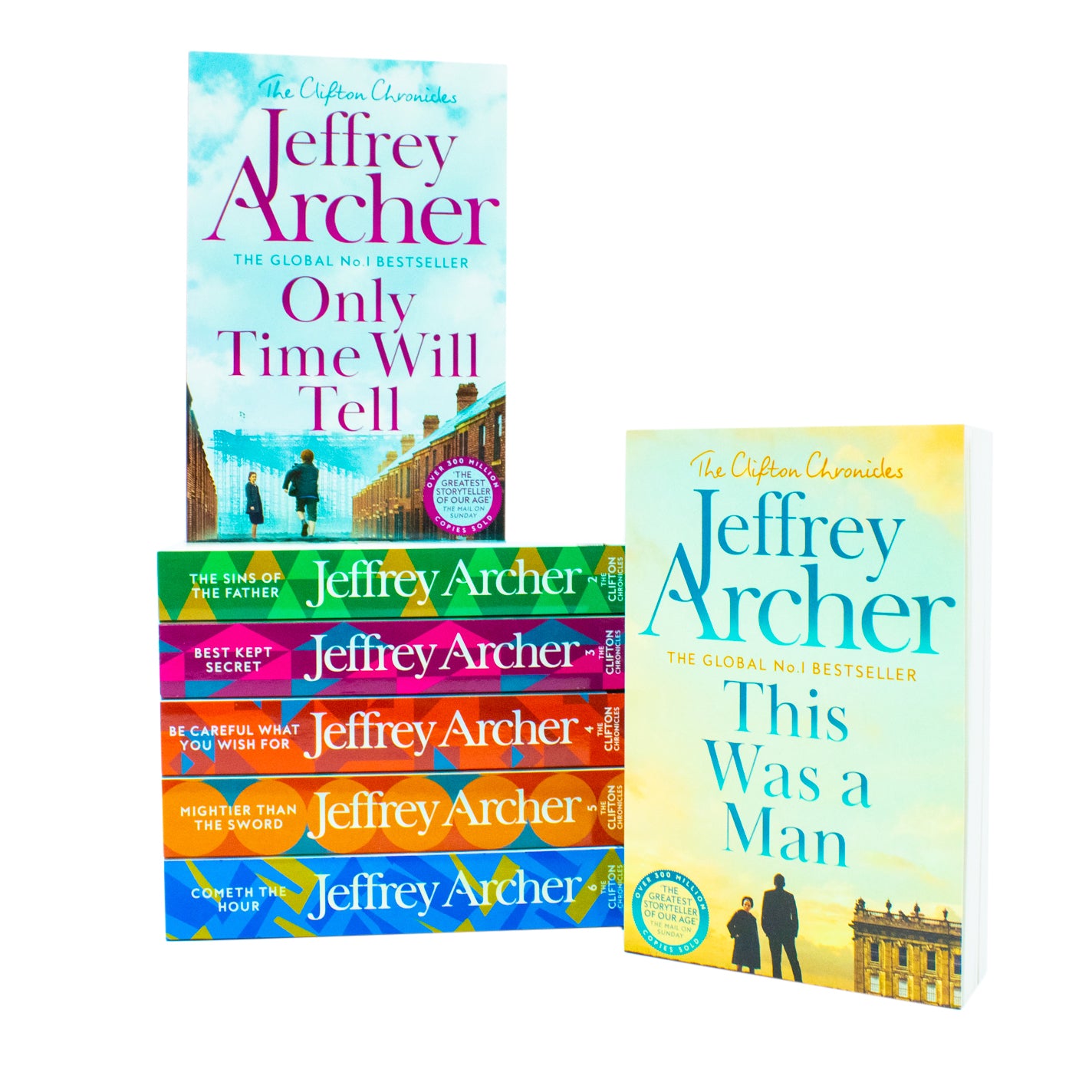 Jeffrey Archer Clifton Chronicles Series 7 Books Collection Set