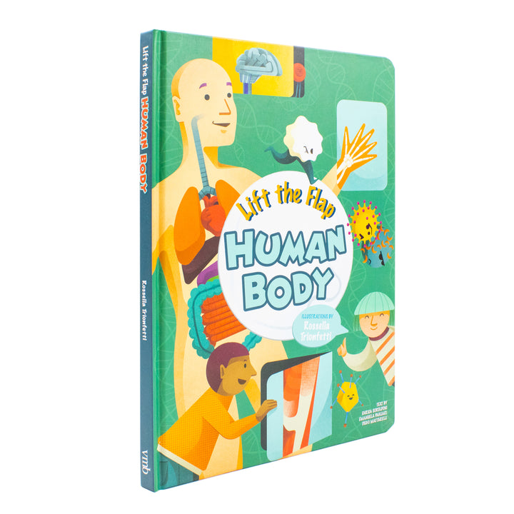 Lift the Flap: Human Body illustrations by Rossella Trionfetti | Hardback