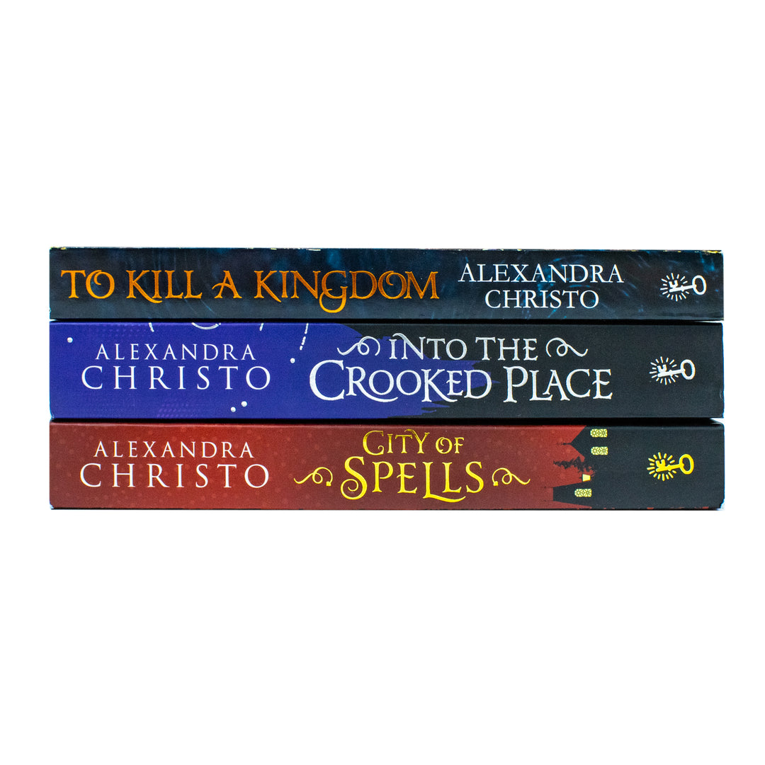 Alexandra Christo Collection 3 Books Set (To Kill a Kingdom, City of Spells, Into The Crooked Place)