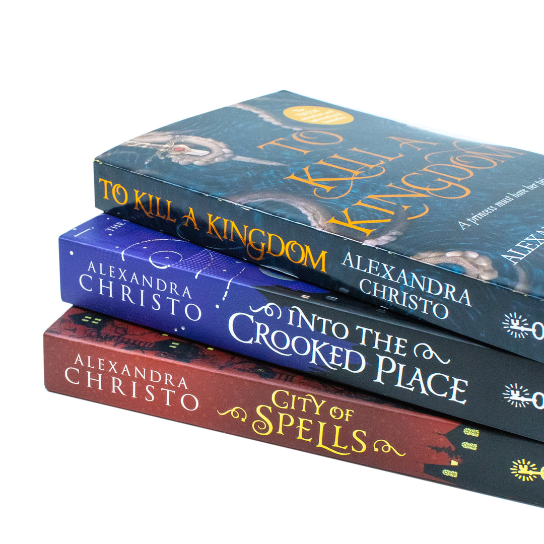 Alexandra Christo Collection 3 Books Set (To Kill a Kingdom, City of Spells, Into The Crooked Place)