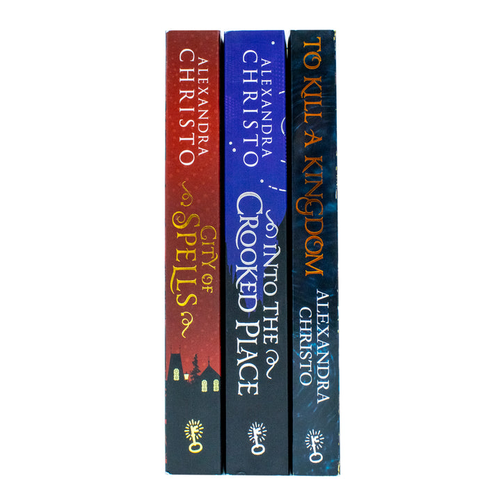 Alexandra Christo Collection 3 Books Set (To Kill a Kingdom, City of Spells, Into The Crooked Place)