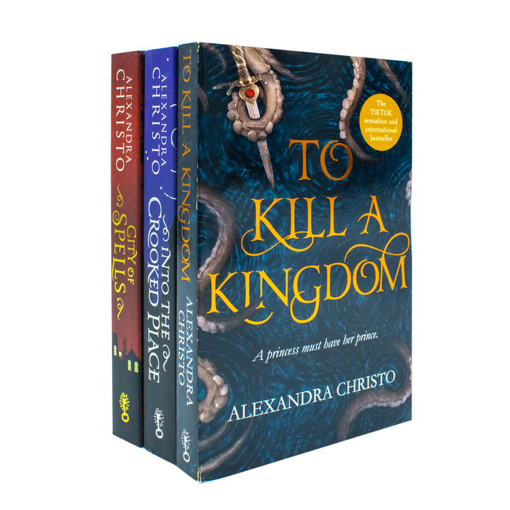Alexandra Christo Collection 3 Books Set (To Kill a Kingdom, City of Spells, Into The Crooked Place)