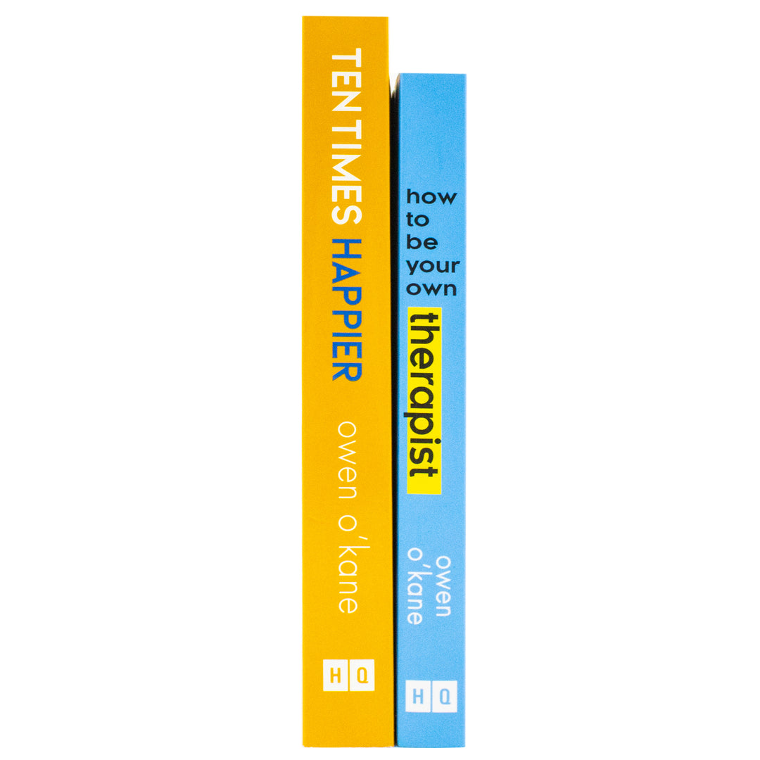 Owen O'Kane 2 Books Collection Set (How to Be Your Own Therapist and Ten Times Happier) | Paperback