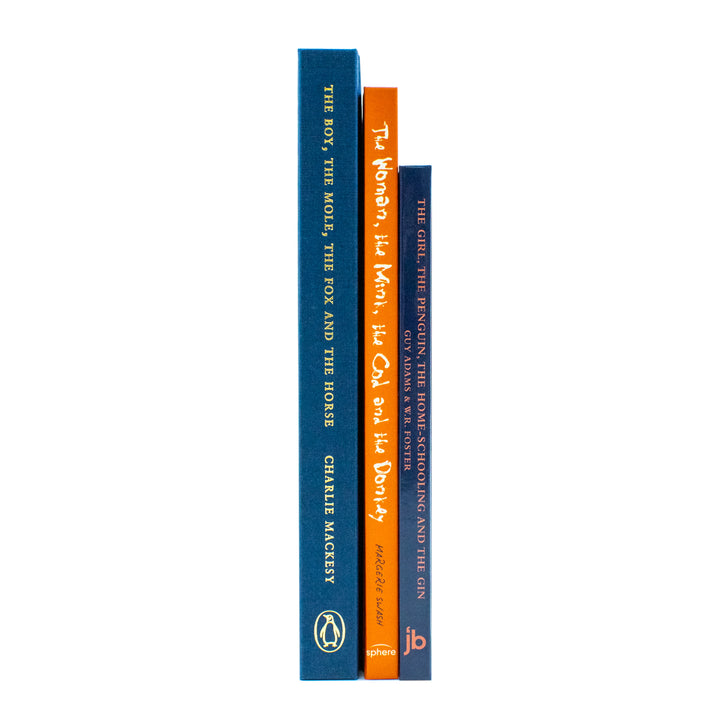 The Girl the Penguin the Home-Schooling and the Gin, The Woman the Mink the Cod and the Donkey & The Boy The Mole The Fox and The Horse 3 Books Collection Set