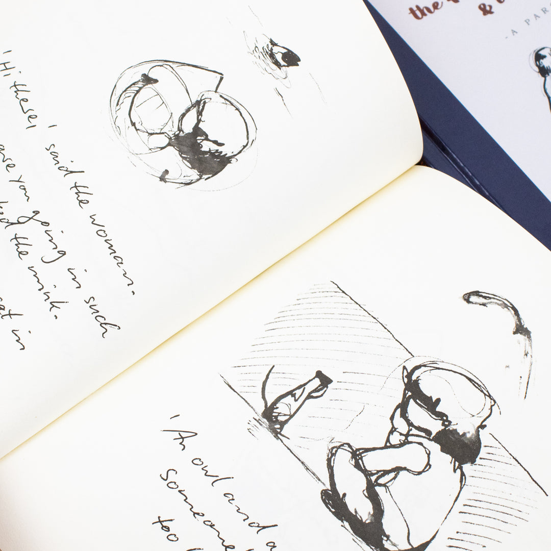 The Girl the Penguin the Home-Schooling and the Gin By Guy Adams and The Woman the Mink the Cod and the Donkey By Margerie Swash 2 Books Collection Set