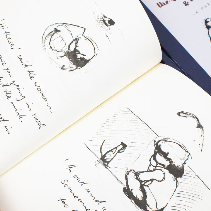 The Girl the Penguin the Home-Schooling and the Gin By Guy Adams and The Woman the Mink the Cod and the Donkey By Margerie Swash 2 Books Collection Set