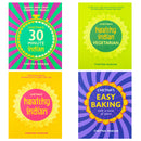 Chetna Makan 4 Books Collection Set (Chetna's Easy Baking, 30-minute Indian, Healthy Indian & Vegetarian)