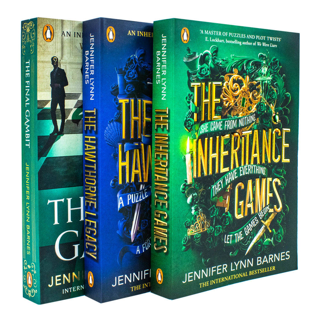 The Inheritance Games Collection 3 Book Collection: The Inheritance Games by Jennifer Lynn Barnes ...
