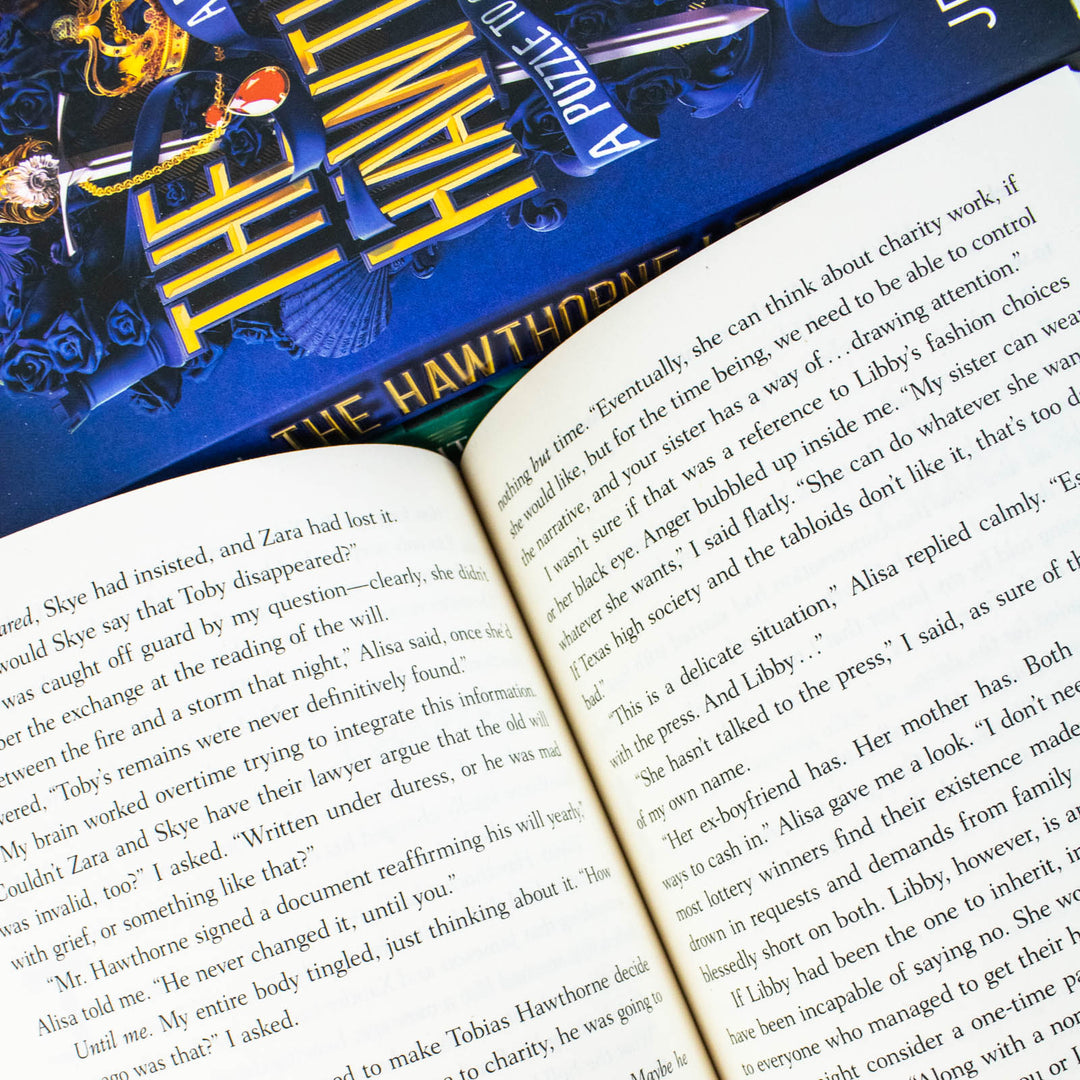 The Inheritance Games Series 3-Book Collection Set by Jennifer Lynn Barnes – Thrilling YA Mystery Adventure with Puzzles & Twists|Perfect for ages 12+