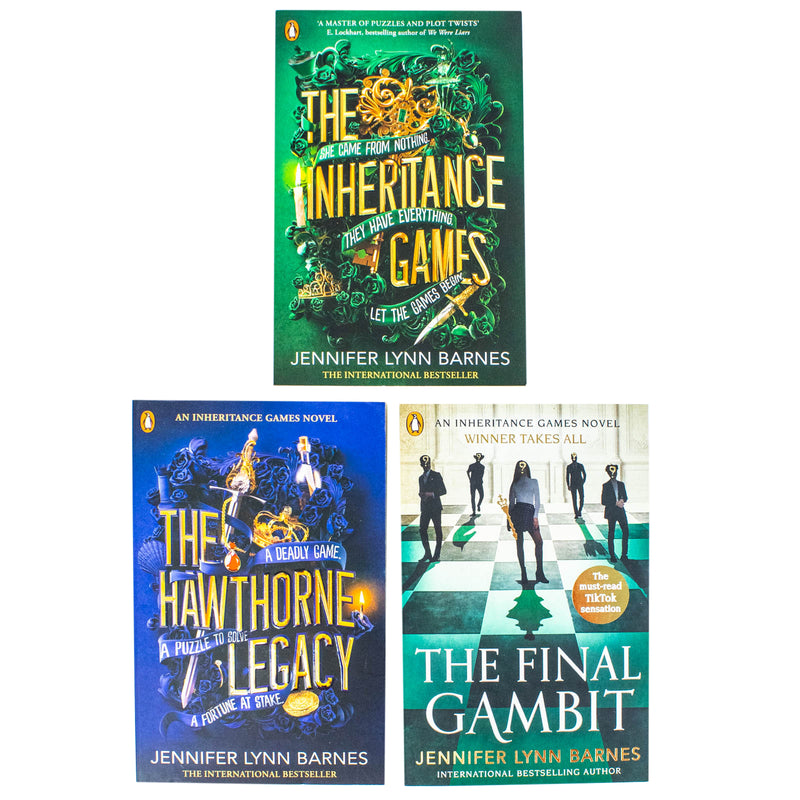3 Book Collection: The Inheritance Games by Jennifer Lynn Barnes ...