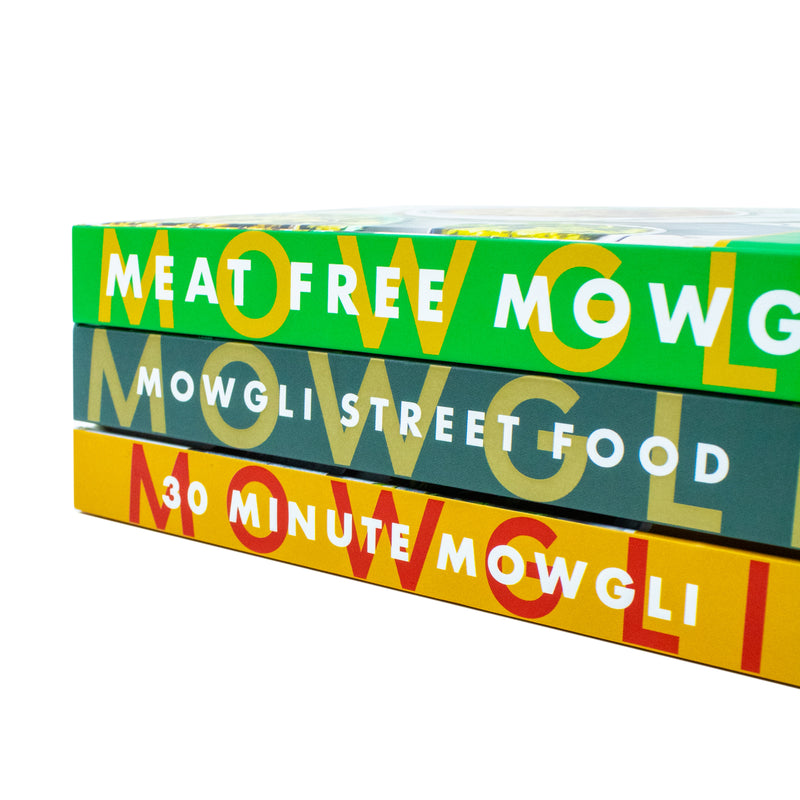 Nisha Katona Collection 3 Books Set (30 Minute Mowgli, Mowgli Street Food, Meat Free Mowgli)