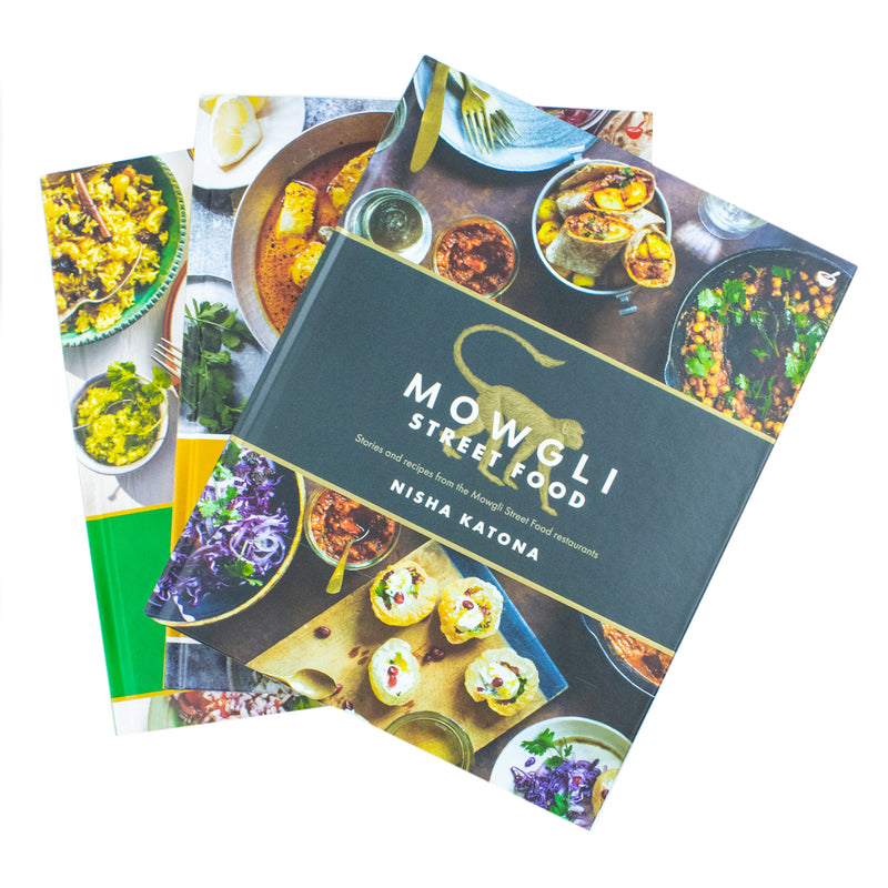 Nisha Katona Collection 3 Books Set (30 Minute Mowgli, Mowgli Street Food, Meat Free Mowgli)